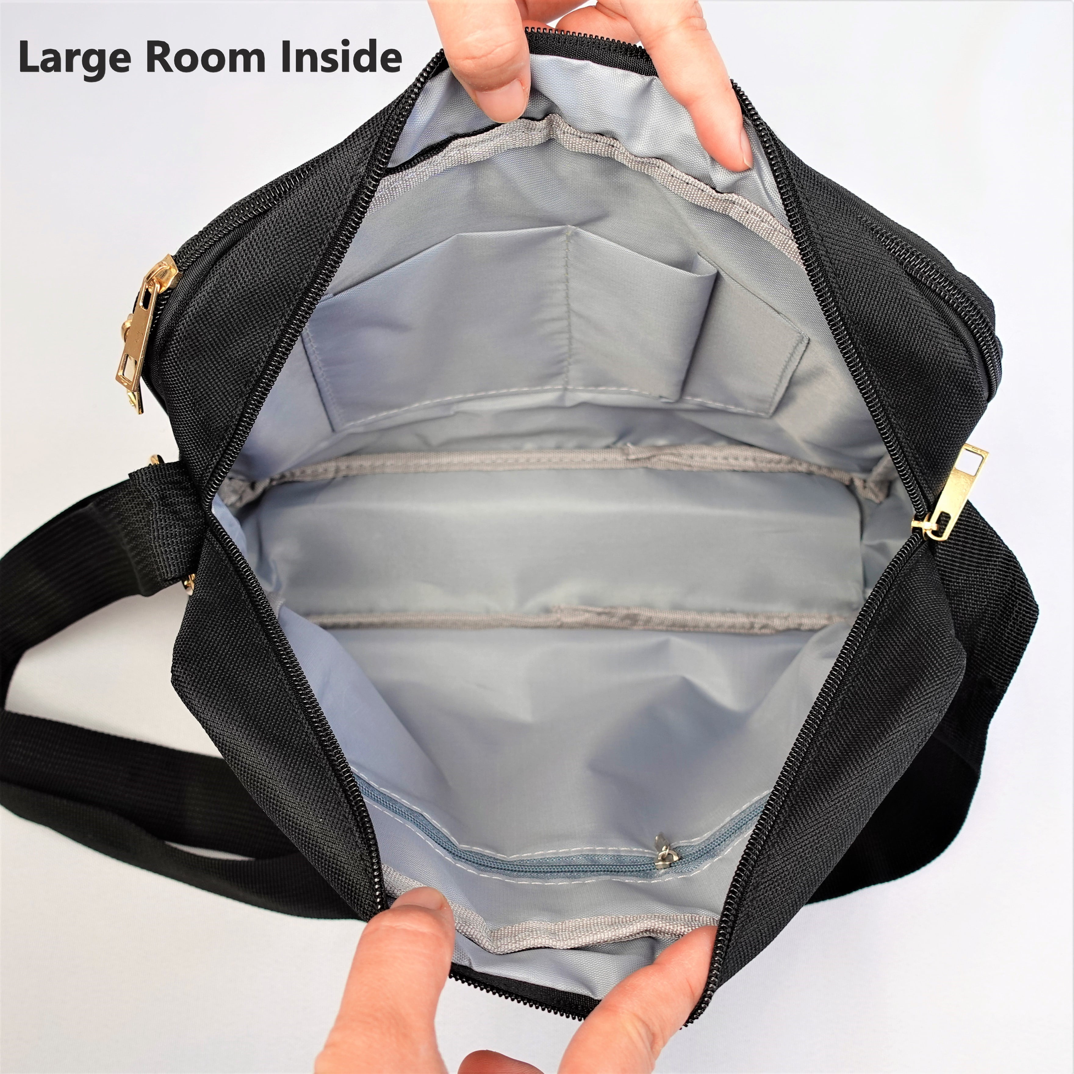 Multi-Color Ita Crossbody Bag and Multi-Color Insert, Ita Messenger Bag, Window Bag, Pin Purse, Pin Display Bag, Ita Bags, Pin Trading Bag, Itabag, Shoulder Ita Bag.