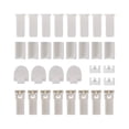thumbnail image 3 of yuksok 32 Pieces Vertical Repair Set Easy to Install Office Curtain Multifunction, 3 of 9