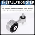 thumbnail image 3 of Unique Bargains Engine Motor Mount, ENGINE MOUNTING No.50890SWAA02 for Honda CRV 2007-2011 Black Silver Tone, 1 Pc, 3 of 6