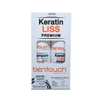 bentouch Keratin set Liss Shampoo   Hair Straightening Treatment, 10.1 fl oz Each