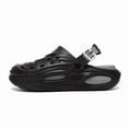thumbnail image 4 of Men'S EVA Slip-On Sandals - Lightweight, Breathable, Non-Slip Casual Beach Footwear, Ideal for Outdoor Activities Like Hiking And Driving in Spring And Summer, Color: Black, 4 of 9
