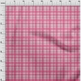 thumbnail image 3 of oneOone Organic Cotton Voile Fabric Madras Check Decor Fabric Printed BTY 42 Inch Wide, 3 of 4