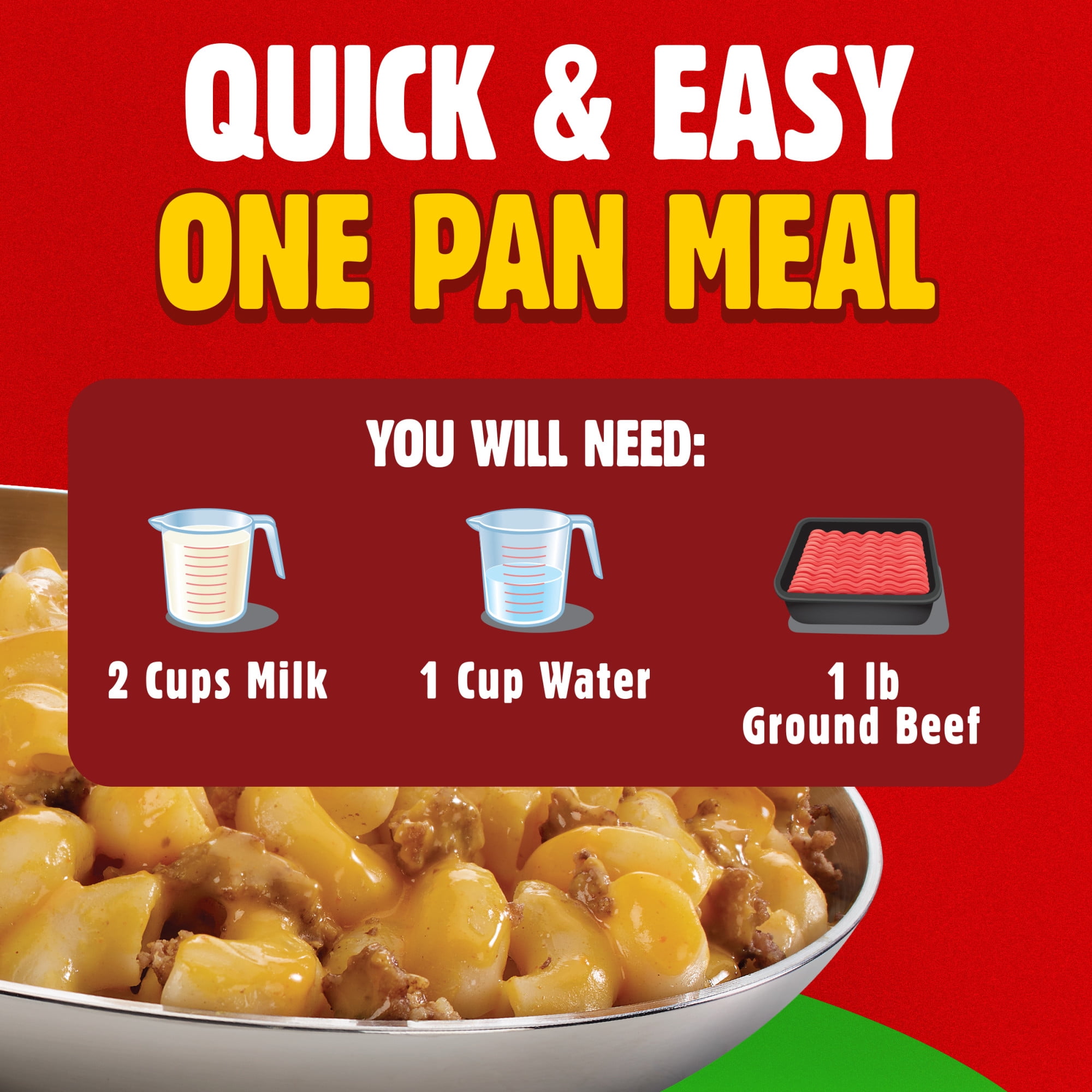 Chef Boyardee Cheeseburger Mac Skillet Meal, 5.8 oz