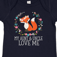 thumbnail image 4 of Inktastic My Aunt and Uncle Love Me Fox for Niece Girls Baby Bodysuit, 4 of 5