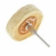 thumbnail image 2 of Almohadilla de pulido de fieltro de lana Almohadilla de pulido de pulido Herramienta rotativa Almohadilla de pulido de fieltro con rueda pulidora Cola Rueda de pulido de pulido, 2 of 7