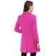 thumbnail image 5 of Abrigo Allegra K para mujer, elegante gabardina de invierno, fucsia, talla grande, 5 of 7