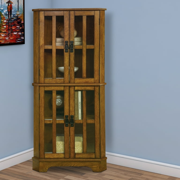 Coaster corner curio cabinet discount