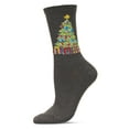 thumbnail image 2 of MeMoi Tree & Presents Holiday Crew Sock - Mens - Male, 2 of 2