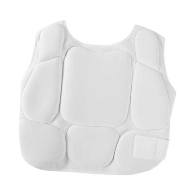 fastboy Karate Chest Protector Portable Guard for uay Thai Equipment Sanda White M