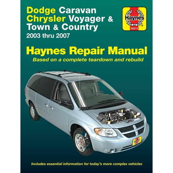 Pre-Owned Dodge Caravan Chrysler Voyager & Town & Country 2003 Thru 2007 Haynes Repair Manual: 2003 Thru 2007 (Paperback) by John Haynes