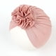 thumbnail image 1 of Flower Baby Hat Toddler Turban Infant Head Wraps Kids Bonnet Newborn Toddler Beanie Cap for 0-18 Months Baby HeadbandGray1 to 3 years old He Qiyong unisex, 1 of 1