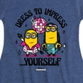 thumbnail image 3 of Despicable Me Minions - Dress To Impress Yourself - Toddler & Youth Girls Fit & Flare Dress, 3 of 4