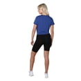 thumbnail image 4 of Blippi Excavator Certified Women's Crop Top T-Shirt, Royal, Small, 4 of 4