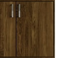 thumbnail image 4 of Castle Place Mid-century Sideboard Buffet Cabinet, Brown, 4 of 9