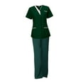 thumbnail image 2 of STARTIST Women's Nursing Scrub Set, Green, 1 Set, 2 of 9