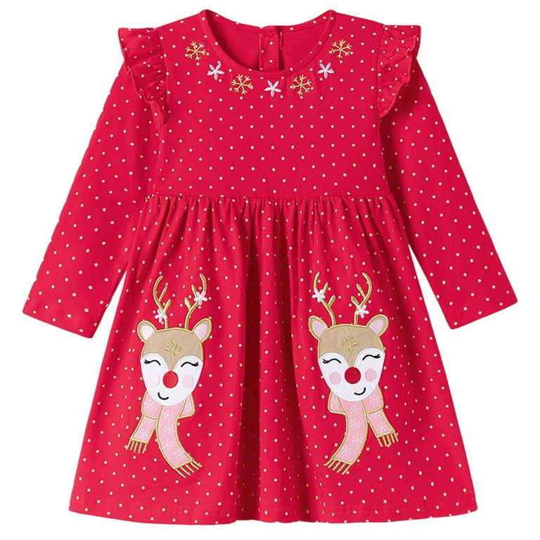 christmas dress size 4 James & Lottie Child Size 4 Green Christmas Dress