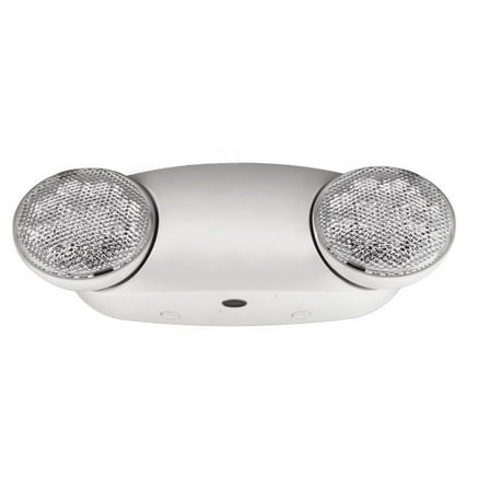 NICOR Lighting LED Compact Emergency Light with Fully Adjustable Emergency Lights (EML5-10-UNV-WH)