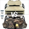 thumbnail image 6 of Yuyamidu Camo Hunting Wood Golf Cart Seat Covers with Pockets, Portable Club Car Seat Towel Blanket for 2 Passenger Seats, Easy to Install and Clean Golf Cart Accessories, 6 of 8