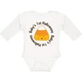 thumbnail image 3 of Inktastic First Halloween Candy Corn Boys or Girls Long Sleeve Baby Bodysuit, 3 of 5