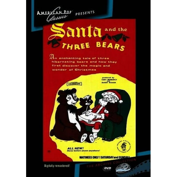 Santa & the Three Bears (DVD), American Pop Classic, Kids & Family