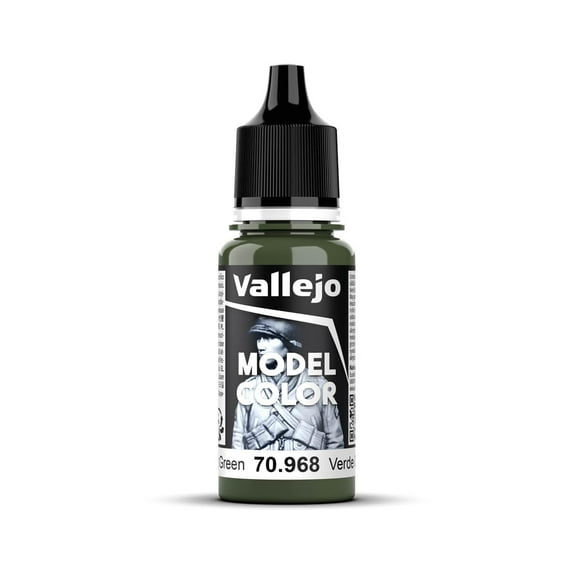 Vallejo 70968 Model Color 088 Flat Green Acrylic Paint 18ml