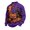 Purple V-Neck, variant on Men Halloween Shirts V Neck Funny Print Comfy Blouse Long Sleeve Button Up Skeleton Spooky Fall Winter Tops Pumpkin 2026 Basic Shirts Black S