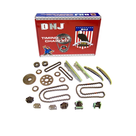 DNJ TK4171 Timing Chain Kit Fits Cars & Trucks 98-00 Ford Lincoln Continental Mark I 4.6L DOHC