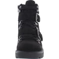 thumbnail image 4 of White Mountain Womens Day Time Faux Suede Lugged Sole Ankle Boots, 4 of 4