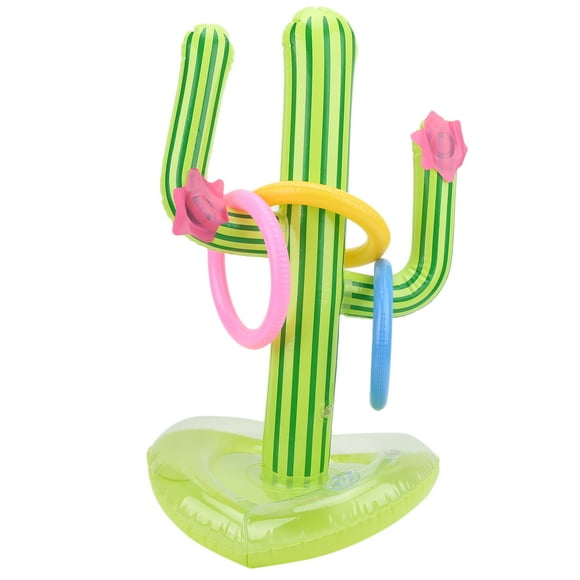 Yazoeia Inflatable Cactus Drink Holder Floating Beverage Stand Swimming Pool Float Party Accessories MY320-32341
