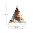 thumbnail image 3 of Balery Cute Angel Winged Dog Pattern Santa Hat Christmas Hat Funny Christmas Hat Christmas Knitted Beanie Hat For Kids, 3 of 6