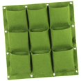 thumbnail image 3 of Bolsa para cultivo de plantas, macetero de montaje en pared, contenedor para plantar, bolsas para plantar montadas en la pared, bolsa para plantar colgante Vertical, no tejida, 3 of 5
