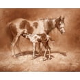 thumbnail image 2 of Sorenson, Jack 24x20 White Modern Wood Framed Museum Art Print Titled - Sienna Paint, 2 of 4