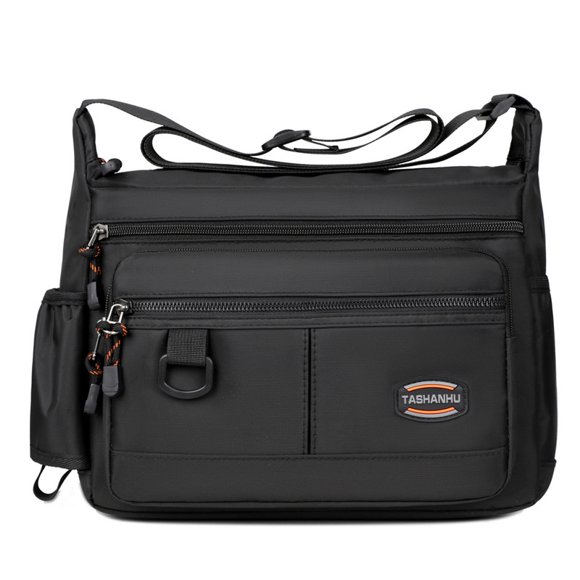 Bandolera de tela Oxford para hombre de gran capacidad