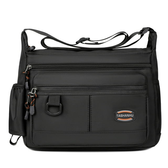 Bandolera de tela Oxford para hombre de gran capacidad