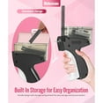 thumbnail image 4 of Stitch Gun for Clothing, Tagging Gun with Storage Box 1200 Pcs 0.2" Barbs Fasteners & 5 Needles, Black, 4 of 7