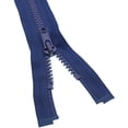 thumbnail image 4 of shiyou-#5 36 Inch Separating Jacket Zippers 2PCS Plastic Bulk Zippers for Coats Sewing Crafts Tailor Bags Home Textile, Navy Blue, 4 of 4