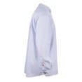 thumbnail image 2 of Men's Irish Grandfather Shirt- Long Sleeve, Blue and White Pinstripe, XX-Large, 2 of 4