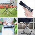 thumbnail image 3 of nipocaio Tabouret de Camping Pliant, Chaise de Camping Portable avec Sac de Transport, Mobilier de Camping Chaise de Pêche, pour Voyage, Randonnée, Camping, Rassemblement, Barbecue, Pêche, 3 of 3