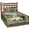 thumbnail image 2 of Wilderness Quilt, Hand cut and Appliqued cotton fabric motifs - Super King, 2 of 3