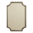 thumbnail image 5 of Hogan Framed Scalloped Decorative Wall Pinboard, Rustic Brown, 24 x 36, Rustic Farmhouse Bulletin Board for Wall Organization and Decorative Displays, 5 of 7