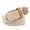 Beige Yellow, variant on Unisex Men Women Elastic Canvas Fabric Braided Belt Stretch Woven Jeans Belt