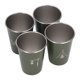 thumbnail image 5 of Juego de 4 tazas de viaje OD Green de acero inoxidable 304 de 350 ml para café, cerveza y actividades al aire libre, 5 of 8