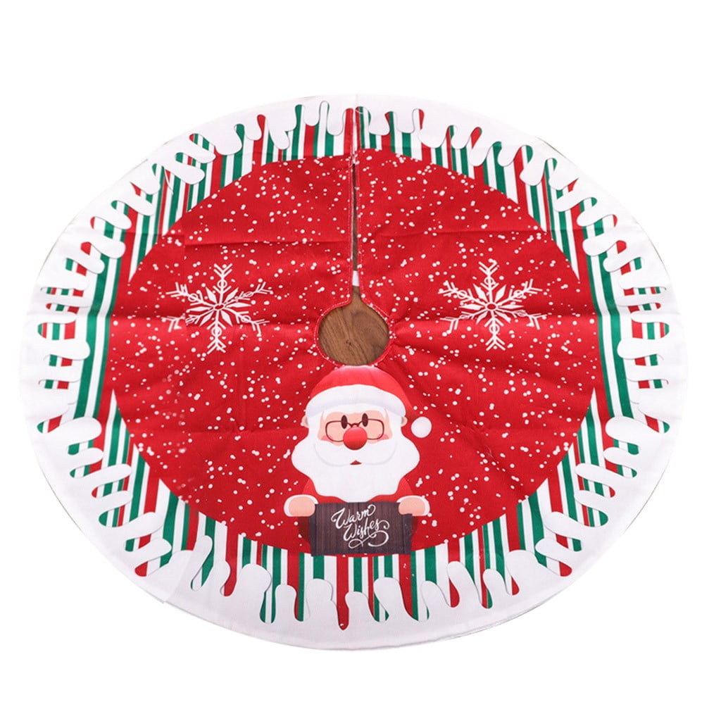 Uorcsa Christmas Christmas Ornaments 2022 Printed Linen Linen Tree