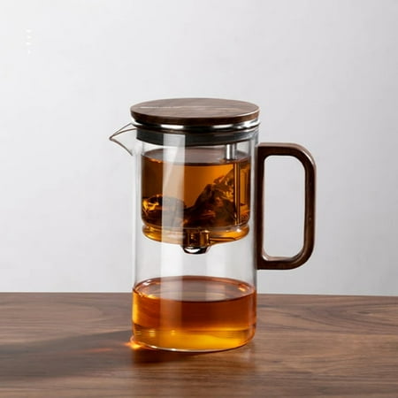 

Enhance your tea experience with this high-quality durable glass teapot set featuring a removable stainless steel filter. Elevate your tea-drinking ritual and enjoy a relaxing tea time w