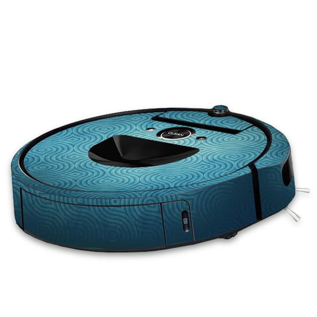 MightySkins IRROI7-Blue Swirls Skin for iRobot Roomba i7 Robot