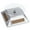 Silver, variant on AYYUFE Solar Energy Solar Display Stand 360 Degrees Rotation Energy-Saving ABS Revolving Platform Display Base for Showcase