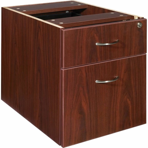Lorell, Essentials Pedestal - 2-Drawer, 1 Each