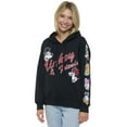 thumbnail image 4 of Disney Womens Mickey Mouse & Friends Hoodie Sweatshirt Black Zip Up, 4 of 9