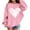 Pink, variant on Mercatoo Teen Girls Oversized Pullover Sweatshirts Cute Heart Graphic Crew Neck Sweatshirts Kids Cotton Loose Long Sleeve Sweater