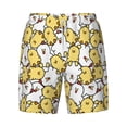 thumbnail image 4 of Lsque Mens Swim Trunks Cartoon Chicken Pattern - Bathing Suit Compression Liner - Beach Swim Shorts Swimwear - (S-3XL) - Stretch Quick Dry -Medium, 4 of 9